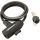 Lacăt Bikefun Hurdle 2 spiralat 8x1800 mm cu suport L4046-8-1800