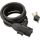 Lacăt Bikefun Scutum 2 spiralat 10x1800 mm cu suport - L4046-10-1800