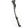 Cric Bikefun 24-29 reglabil pe urechiușă cadru 40 mm aluminiu negru - Cl-Ka109-Blk