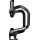 Suport bidon Merida Sideload alu, acces lateral, negru/alb logo - A2124000072