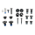 Set suruburi SPECIALIZED BLT KIT, MY25 LEVO 4, SUSPENSION PIVOT BOLT KIT (W/ PIVOT SPACERS)