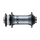 Butuc Fata SHIMANO XTR HB-M9110-B - 28H, Old: 110mm, CL pt. Thru Axle