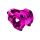 Pipa DEITY Copperhead 35 x 35mm - Pink
