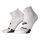 Brooks Ghost Lite Quarter 2-pack – Șosete de alergare scurte, set 2 perechi - Alb