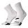 Brooks Ghost Lite Crew 2-Pack – Șosete de alergare, set 2 perechi - Alb