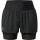Haglöfs L.I.M Intense Trail 2-in-1 Shorts W – Pantaloni scurți 2 în 1 de alergare montană - Negru True Black