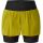 Haglöfs L.I.M Intense Trail 2-in-1 Shorts W – Pantaloni scurți 2 în 1 de alergare montană - Verde