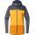 Haglöfs ROC Flash Mid Hood W – Hanorac tehnic de cățărare - Gri închis/galben
