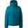 Haglöfs Spitz Down Hood – Geacă din puf elastică cu glugă - Albastru Deep Teal