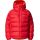 Haglöfs Rosson Down Hood W – Geacă din puf cu glugă - Roșu Bright Red