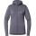 Haglöfs L.I.M Mid Multi Hood W – Hanorac strat intermediar - Gri închis Magnetite