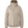 Haglöfs Särna Mimic II Hood W – Geacă izolată Mimic Gold cu glugă - Bej Chalk Beige