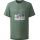 Haglöfs Outsiders Graphic Tee – Tricou cu imprimeu - Verde Chlorophyll Green