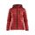 Craft Isolate Jacket W – Geacă matlasată izolată cu glugă - Roșu