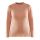 Craft ADV Essence LS Tee W – Bluză tehnică cu mânecă lungă - Portocaliu (716000)