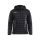 Craft Isolate Jacket – Geacă matlasată izolată cu glugă - Negru