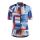 Craft ADV Endur Graphic Jersey W – Tricou de ciclism cu imprimeu - Albastru închis cu model