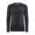 Craft Core Wool Merino LS Tee – Bluză strat de bază cu lână merinos - Negru