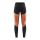 Craft ADV Subz Tights 2 W – Colanți izolați de alergare pentru iarnă - Negru cu portocaliu