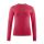 Craft ADV Warm Intensity LS W – Bluză strat de bază caldă - Roșu (444905)