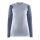 Craft Core Warm Baselayer LS Tee W – Bluză strat de bază caldă - Albastru