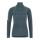 Craft ADV Wool Merino HZ W – Bluză strat de bază cu merinos și fermoar scurt - Albastru