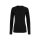 Craft Wool 95 LS CN W – Bluză strat de bază din lână merinos 95% - Negru
