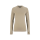Craft Wool Comfort Rn LS W – Bluză strat de bază cu lână, dublu strat - Bej
