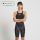 Finis - costum concurs inot dama - HydroX Closedback - spate inchis - Negru / gri