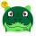 Finis - casca inot copii 3+ ani - Animal Heads - cu urechi si aripioare - Crocodil