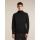 Hanorac Merino Icebreaker 150 Ace Zip Hoodie UPF - negru Black