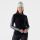 Bluză Merino Smartwool Alpine Crew - negru Black | fit slim, mărime M