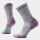 Șosete hiking Smartwool Hike Mid Crew - gri Medium Gray, amortizare țintită
