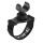Suport lumină cască Lezyne LED Helmet Mount - CM - MM - Negru