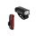 Set lumini Lezyne Mini Drive 400XL / Stick+ Drive Pair - Negru / Negru