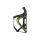 Suport bidon Lezyne Carbon Team Cage UD - negru mat/verde