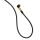 Furtun pompă Lezyne ABS Braided Floor Pump Hose - auriu
