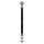 Furtun pompă de mână Lezyne ABS Flex Hose with Valve Core Tool - negru/argintiu