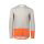 Tricou ciclism MTB POC MTB Pure LS Jersey - Granite Grey/Zink Orange