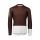 Tricou ciclism MTB POC MTB Pure LS Jersey - Axinite Brown/Hydrogen White