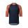 Tricou ciclism MTB POC MTB Pure 3/4 Jersey - Turmaline Navy/Himalayan Salt