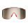 Ochelari ciclism POC Devour Ultra - Prismane Red/Clarity Trail/Partly Sunny Silver