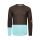 Tricou ciclism MTB POC Motion Air L/S Jersey - Bronzite Brown/Lazurite Blue