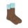 Șosete ciclism MTB POC Motion MTB Long Sock - Bronzite Brown/Lazurite Blue