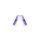 Nosiță de schimb ochelari 100% Speedcraft XS Nose Bridge Kit - Short / Polished Translucent Lavender