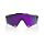 Ochelari ciclism 100% Speedcraft - Polished Black / HiPER Polarized Lavender Mirror
