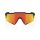 Ochelari ciclism 100% Speedcraft - Soft Tact Black / HiPER Red Multilayer Mirror Lens