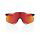 Ochelari ciclism 100% Hypercraft XS - Soft Tact Black / HiPER Red Multilayer Mirror Lens