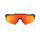 Ochelari ciclism 100% Speedcraft SL - Soft Tact Black / HiPER Red Multilayer Mirror Lens