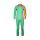 Costum concurs schi POC Skin GS - Emerald Green/Zink Orange
